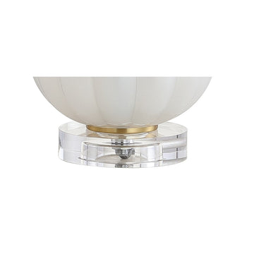 Pearl 17.5" Glass/Crystal LED Table Lamp - JONATHAN Y
